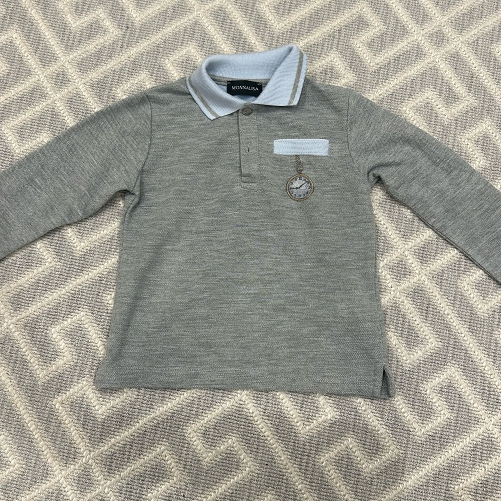 MONNALISA  boys polo size 12m